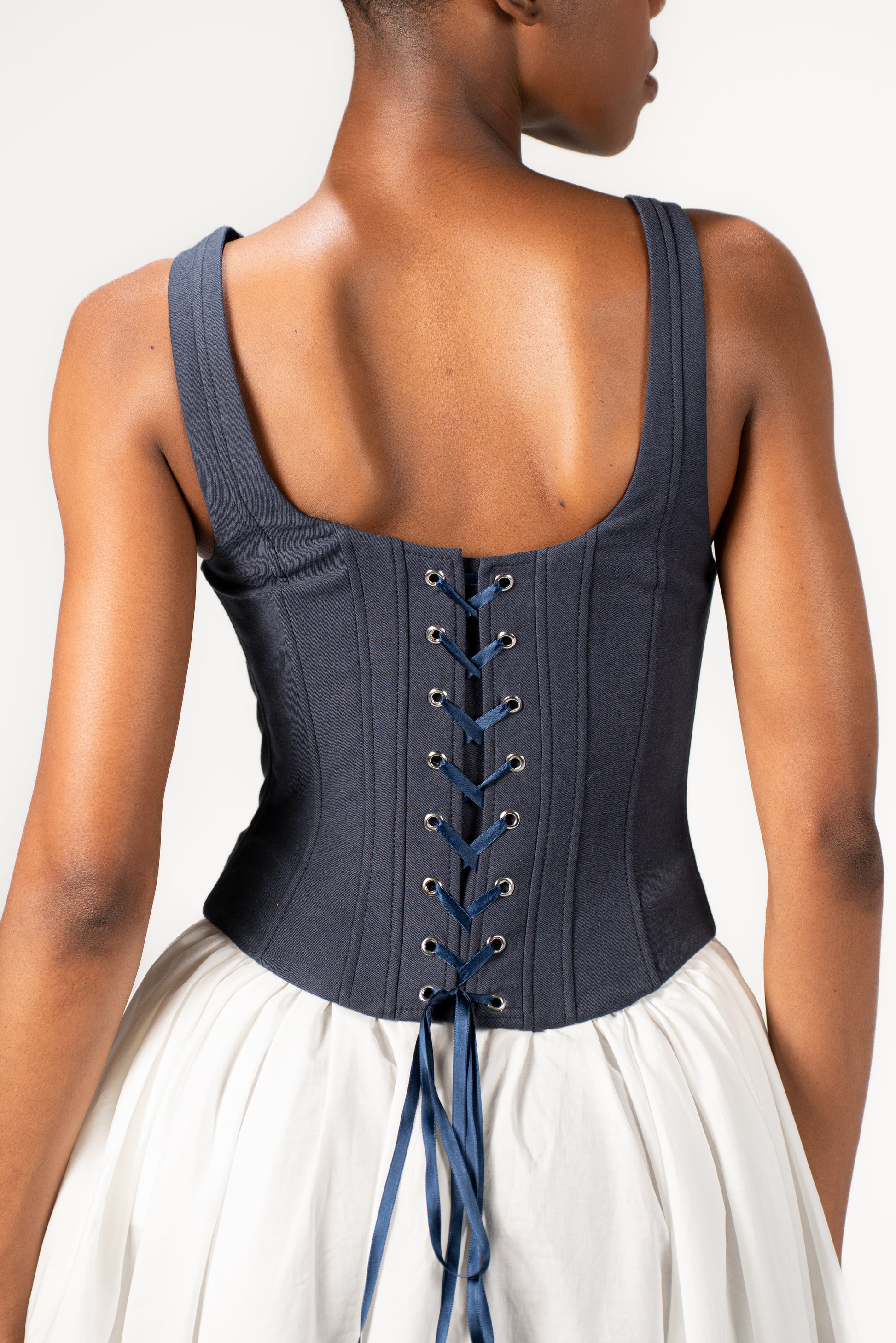 Hazel Midi Corset Dress
