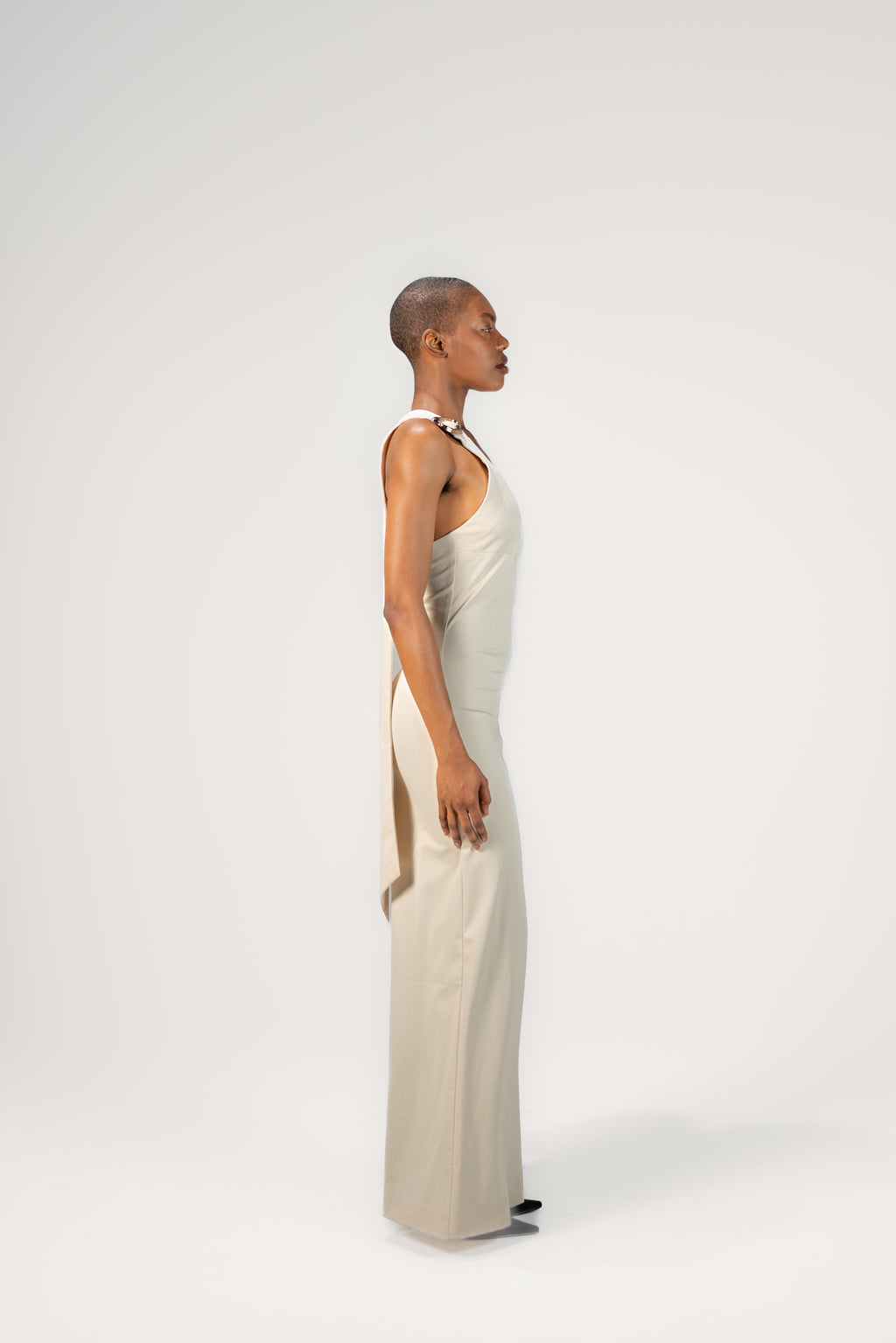 Daisy Maxi Halter Dress